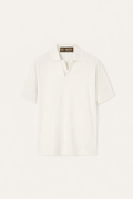 Portofino Polo Shirt | Buttonless Silk / Cotton Blend