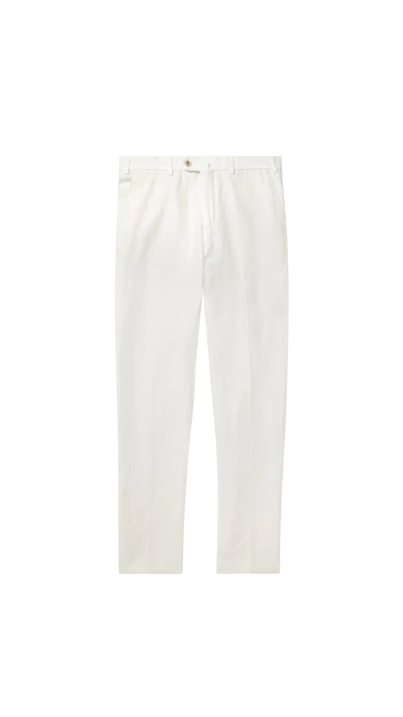 Tailored Linen Trousers.