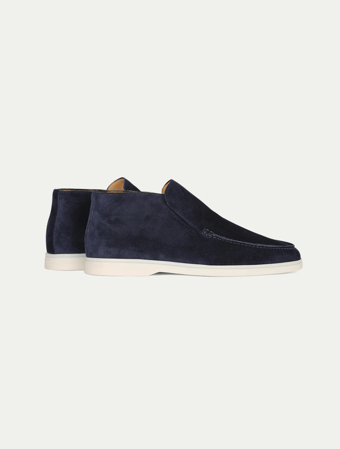 Suede Open Walk Loafers