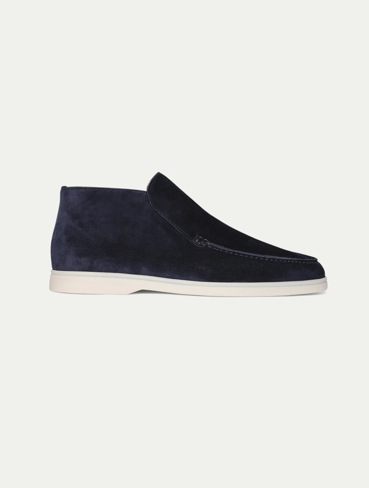 Suede Open Walk Loafers